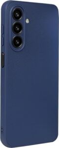 Galaxy A17 5g ile Uyumlu Kılıf Deri Görünümlü Thermax Silikon Kılıf Kamera Korumalı Kompakt Tasarım Galaxy A17 5g Için Deri Görünüm Kapak (Lacivert, Galaxy A17 5g)