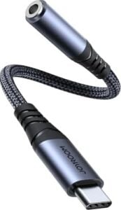 SY-C01 Audio-Transfer Serisi Type-C - 3,5 mm Ses Adaptörü, Siyah