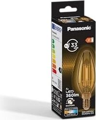 E14 Dim Edilebilir Filaman Lamba 4W 360LM 2000K Gold