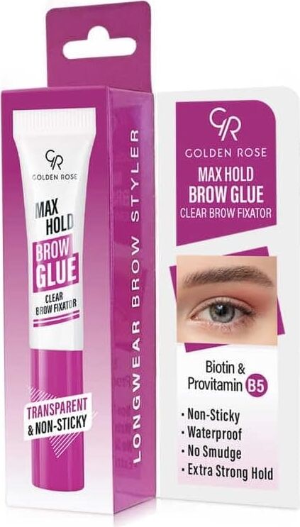 Max Hold Brow Glue - Şeffaf Kaş Sabitleyici Jel (Biotin & B5 Içerikli)