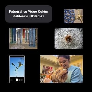 Safir Temperli Kamera Lens Koruyucu,  Galaxy S25 Ultra ile Uyumlu (Titanyum Gümüş)