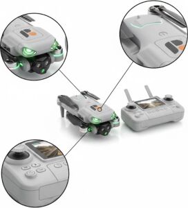 Hd Kameralı Drone Ekranlı Kumanda Güvenli ve Dengeli Uçuş