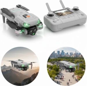 Hd Kameralı Drone Ekranlı Kumanda Güvenli ve Dengeli Uçuş