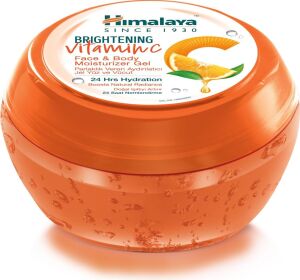 Himalaya Since 1930 Aydınlatıcı C Vitamini Yüz ve Vücut Nemlendirici Jel 300 ml | Nemlendirici ve Işıltı Artırıcı | Tüm Cilt Tipleri Için