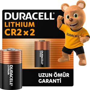 Cr2 Yüksek Güçlü Lityum Pil (2’li Paket) 3V (CR15H270) – Uzun Kullanım Ömrü Garantili – Alarm Sistemi Dedektörlerinde, LED Işıklarda Kullanım – 10 Yıl Depolama Ömrü Garantisi - Sızıntı Önleme