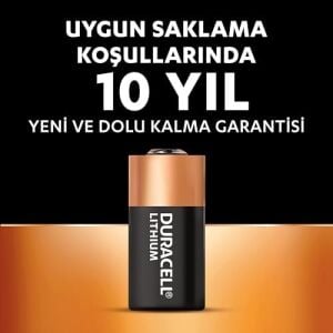 Cr2 Yüksek Güçlü Lityum Pil (2’li Paket) 3V (CR15H270) – Uzun Kullanım Ömrü Garantili – Alarm Sistemi Dedektörlerinde, LED Işıklarda Kullanım – 10 Yıl Depolama Ömrü Garantisi - Sızıntı Önleme