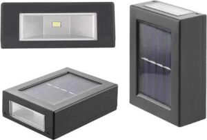 Dekoratif Duvar Lambası Solar Güneş Enerjili Bahçe Aydınlatması