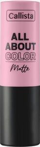 Callista All About Lipstick Mat Görünümlü Ruj 504 That Rose, Bordo