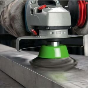 Professional 1 x Dalgalı Tencere Fırçası Clean (Metal, X-Lock, Ø 75 Mm, Tel Kalınlığı 0,3 Mm, Çap 115 Mm, Açılı Taşlama Makinesi Aksesuarı)