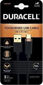 1m Usb-A-Usb-C 3.2 Gen1 Braided Black