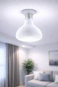 1 Adet Cata Ct 4145 Kristal LED Torch Ampul 45W 6400K Beyaz Işık E27 Duy