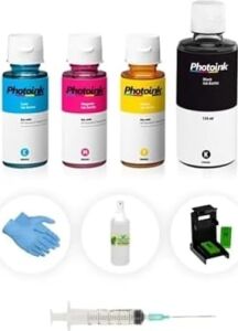 Photo Ink Smart Tank 500 515 530 513 519 Plus Kartuş Dolum Seti 4 Renk