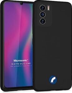 Matte Silicone Reeder S19 Max Pro S Için Kılıf Siyah [S19 Max Pro S ile Uyumlu Kılıf - Siyah]
