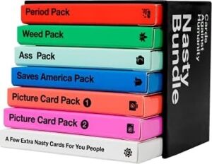 Cards Against Humanity Insanlığa Karşı Kartlar: Nasty Bundle • 6 Temalı Paket + 10 Yeni Kart