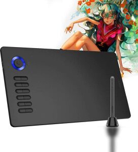 A15 Pro 10X6'' 8192 Level 5080 Lpı Grafik Tablet + Kalem