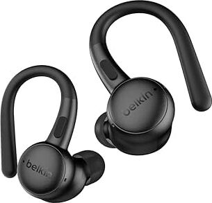 Soundform Activefit Kablosuz Kulaklıklar, Dahili Mikrofon, Usb-C Hızlı Şarj, 36 Saat Pil Ömrü, IP54 Suya Dayanıklılık Siyah
