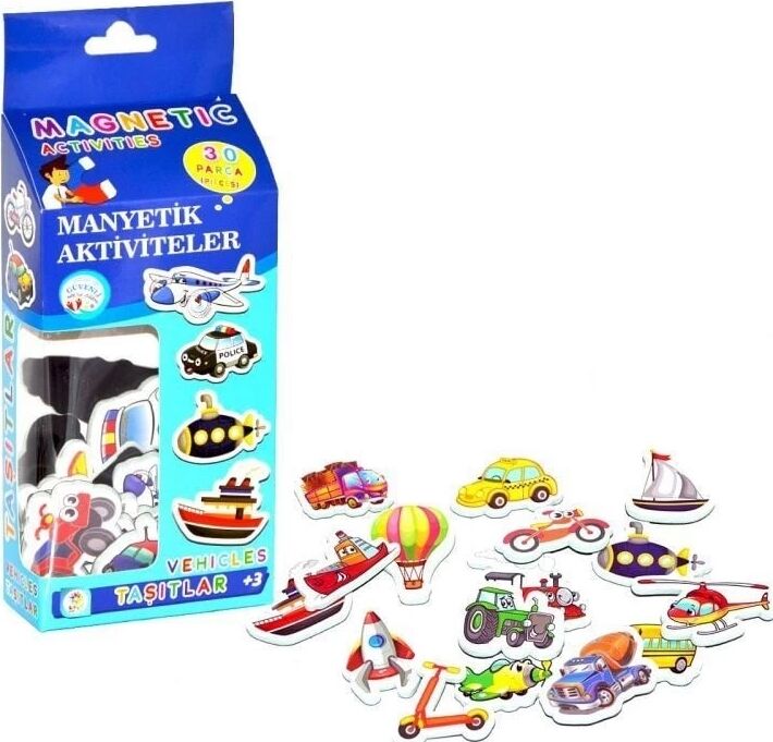 30 Parça Manyetik Taşıtlar