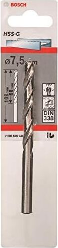 Pro Metal Matkap Hss-G Parlatılmış, 2608585930, 0 Watts, 0 Volts