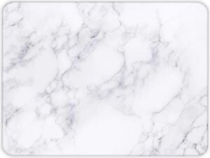 Cam Kesme Tahtası Panosu 25 x 35 Kırılmaya Isıya Çizilmeye Dayanıklı Antibakteriyel Doğal Kesme Tablası Mermer Design