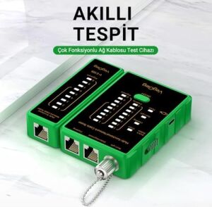 Multi Fonksiyonel Fiber Optik RJ45 Network Ethernet Ağ Kablo Test Cihazı