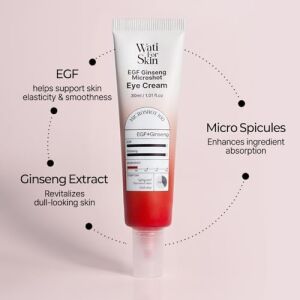 Ginseng Içeren Mikro Spikül Iğneli Göz Kremi Wati For Skin Microshot Eye Cream 30 ml
