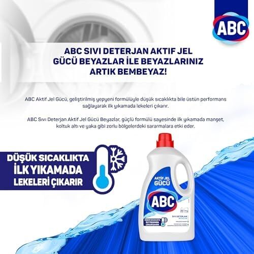 Deterjan Sıvı Performans Deterjanı Beyazlar 2145 ml