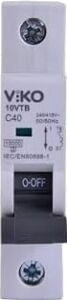 10VTB-1C40 Otomatik Sigorta 10KA C Tipi 1 Kutup 40A