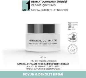 Mineral Kırışıklık Karşıtı ve Sıkılaştırıcı Kremi Boyun ve Dekolte Kremi 60ML