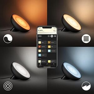 Hue Bloom V4 Siyah Akıllı LED Masa Lambası, Bluetooth Özellikli
