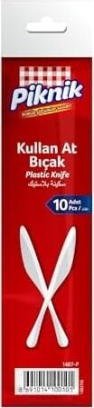 Piknik Plastik Bıçak 10'lu