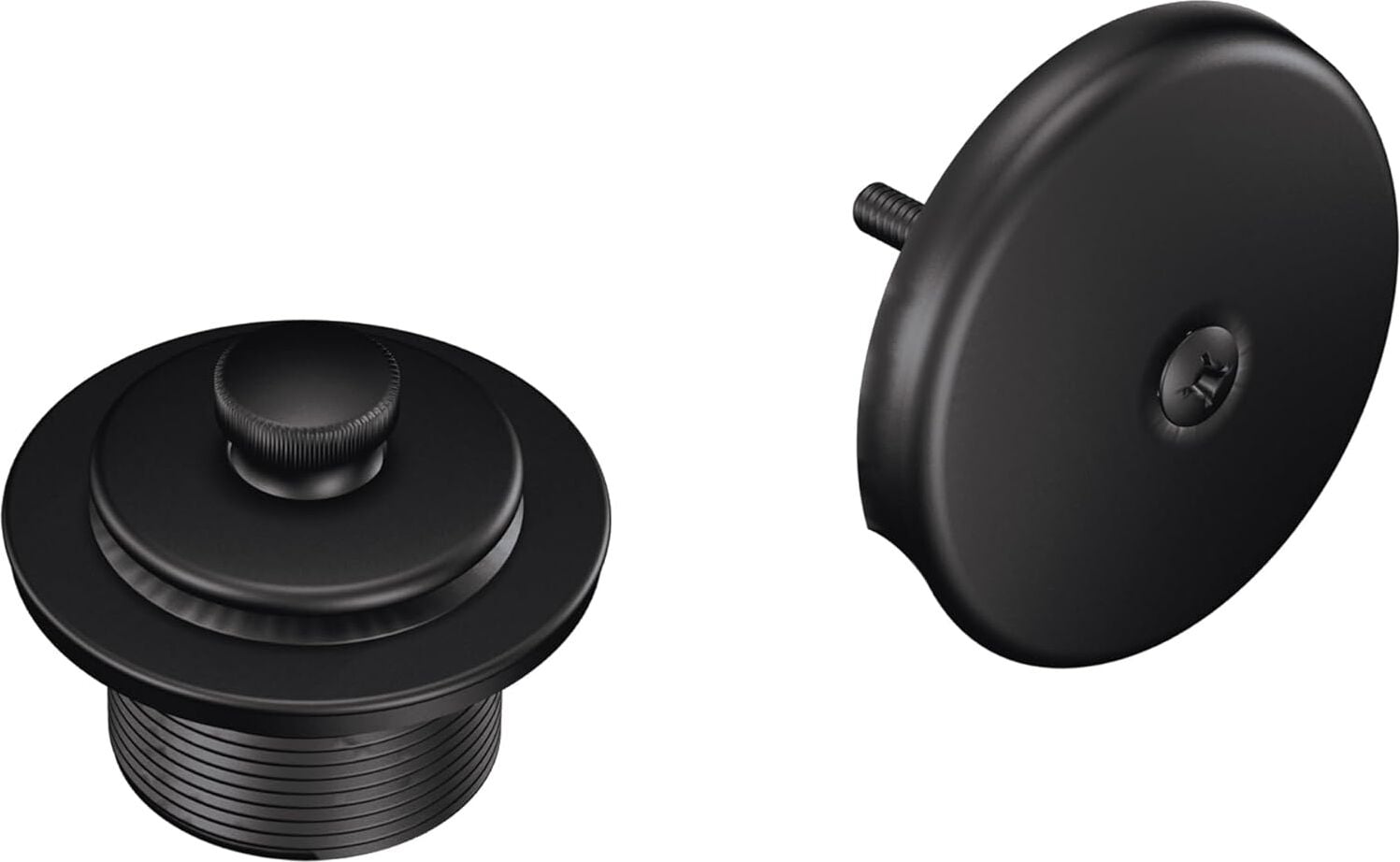 Moen T90331WR Push-N-Lock Küvet ve Duş Tahliye Kiti 1-1/2 Inç Konular, Ferforje