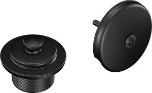 Moen T90331WR Push-N-Lock Küvet ve Duş Tahliye Kiti 1-1/2 Inç Konular, Ferforje