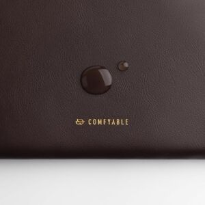 Rahat Suya Dayanıklı Pu Deri Kılıf iPad Air 11 Inç M3 2025, iPad Pro 11'' M4 2024 ve Akıllı/magic Klavye ile Uyumlu Kalemlik, Çikolata