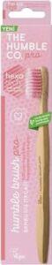 Humble Brush Pro Line Yetişkin Soft Lila 0.01 Inceltilmiş Hegzagonal Fırça Kılları Içeren Bambu Diş Fırçası