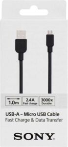 CP-AB100BBOX Mikro USB Şarj ve Data Kablosu, Siyah