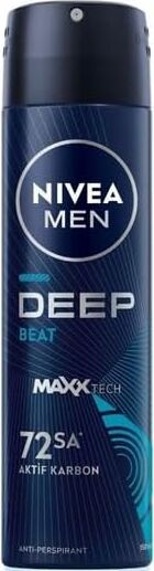 Men Erkek Sprey Deodorant Deep Beat 150ML, 72 Saat Anti-Perspirant Koruma
