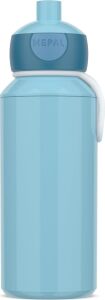 - Pop-Up Campus Içecek Şişesi, Su Şişesi, Okul Için Sızdırmaz Şişe, Tekrar Kullanılabilir, Bpa Içermez ve Bulaşık Makinesinde Yıkanabilir, 400 Ml, Soğuk Mavi