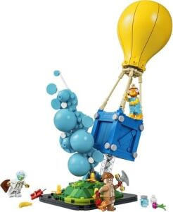 Mühimmat Desteği 77080-10 Yaş ve Üzeri Çocuklar Için Dinamitli Japon Balığı ve Baltalı Akvaryum Kafa Dahil 3 Minifigür Içeren Yaratıcı Oyuncak Yapım Seti, Hediye Fikri (314 Parça