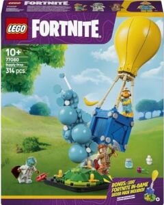 Mühimmat Desteği 77080-10 Yaş ve Üzeri Çocuklar Için Dinamitli Japon Balığı ve Baltalı Akvaryum Kafa Dahil 3 Minifigür Içeren Yaratıcı Oyuncak Yapım Seti, Hediye Fikri (314 Parça