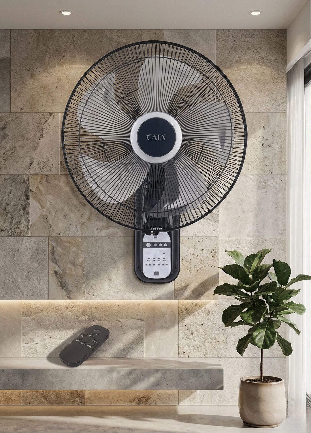 Eco Lounge 1 Adet Cata Ct 3024 Altay 70W Duvar Tipi Vantilatör Bakır Motorlu 18''