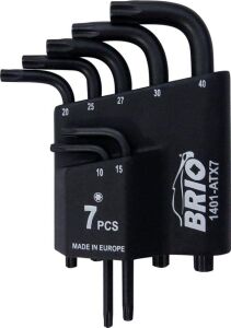 Allen Anahtar Seti Torx Kısa 7 Parça T10-T40
