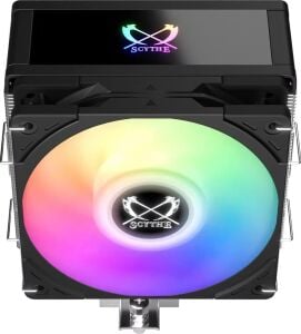 Scythe Mark 4 Argb SCKTT-4000AR Original Tasarım 12 cm Intel LGA1700, LGA1151, Amd Am5, Am4 Desteği, 120MM,YAN Akışlı Işlemci Hava Soğutucusu