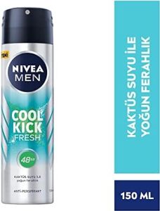 Men Kick Fresh Sprey Deodorant 150 ml 1 Paket (1 x 150 Ml)