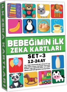 2212 Eğitici Kartlar 12-24 Ay Zeka Kartları