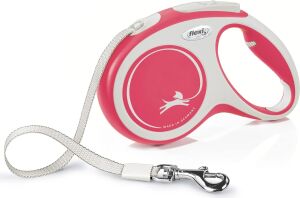 Flexi New Comfort M Beden Kırmızı 5mt Şerit Tasma