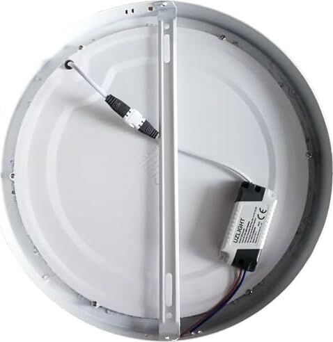Uzlight 24W 3000K Sıva Üstü Sarı Işık Yuvarlak Tavan LED Panel