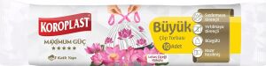 Lotus Çiceği Kokulu Büzgülü Çöp Poşeti, Büyük