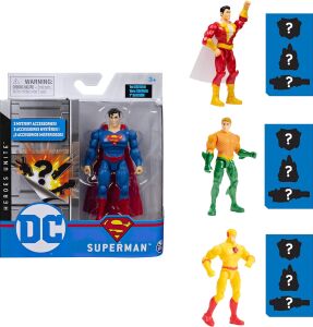 Dc Comics 10 cm Superman 3 Gizem Aksesuarlı Aksiyon Figürü, (Asorti)