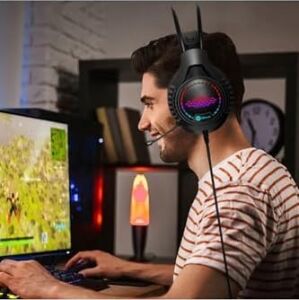 H608 5.1 Kafaüstü Rgb Gaming Oyuncu Mikrofonlu Kulaklık - DSP006