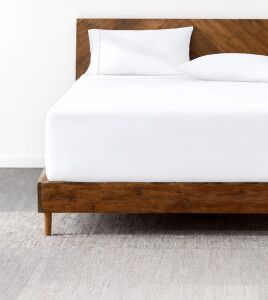 Lastikli & Hipoalerjenik ÇARŞAF%100 Pamuk Penye Kumaş Beyaz 120X200, Luxcarsaf